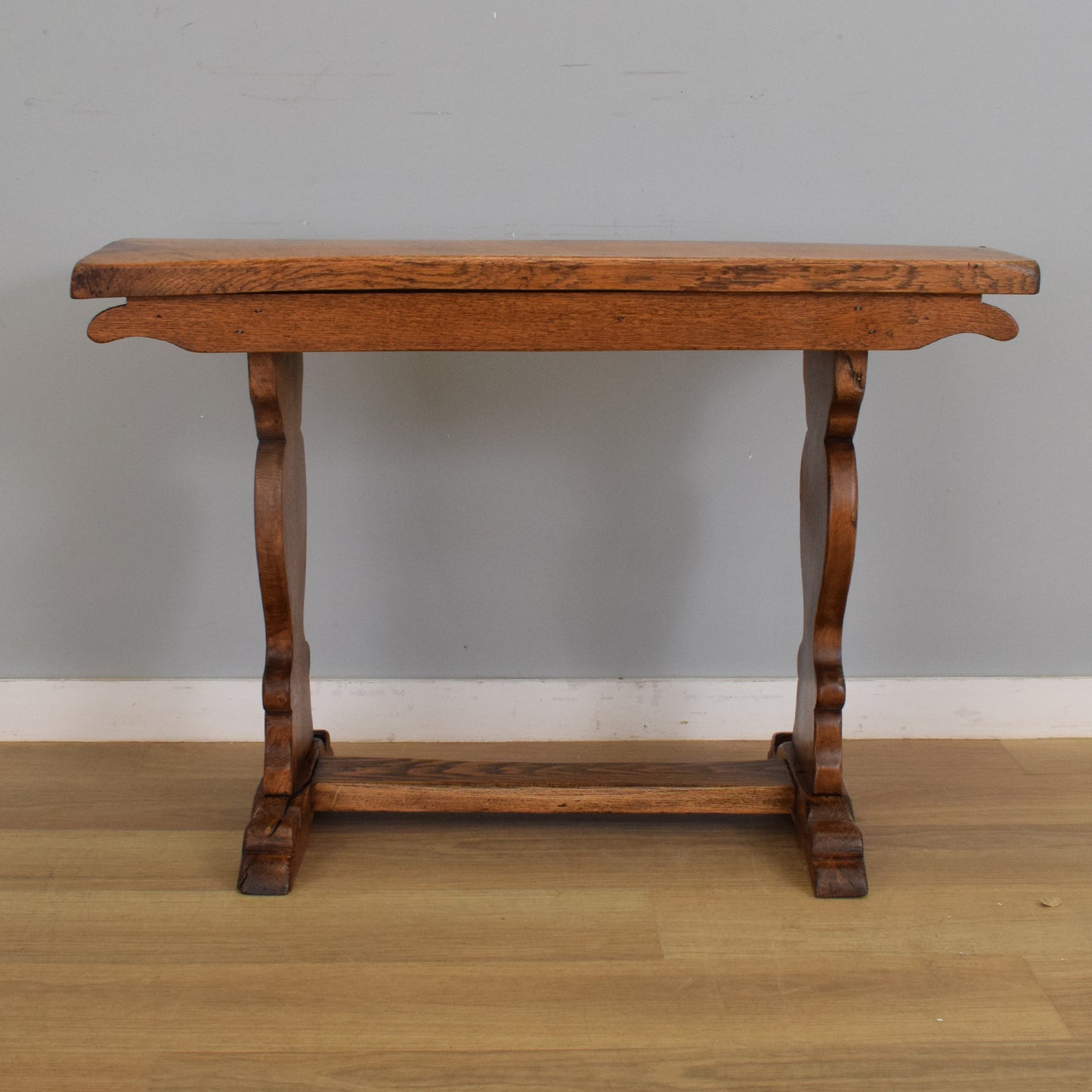 Rustic Oak Console Table