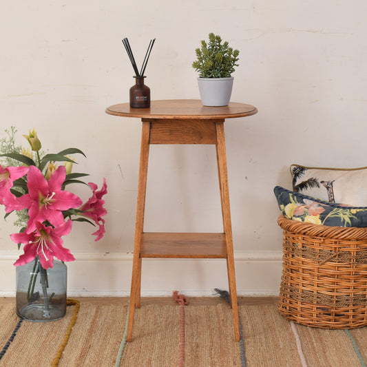 Small Oak Occasional Table