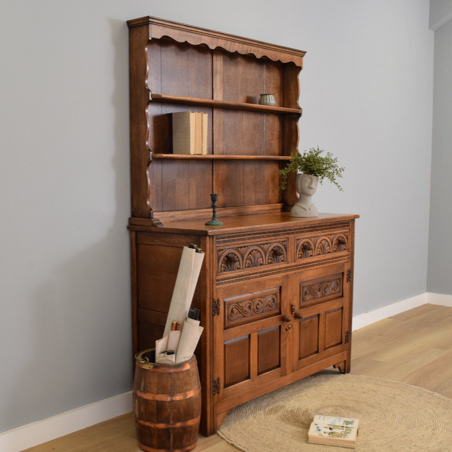 Refinished Oak Dresser