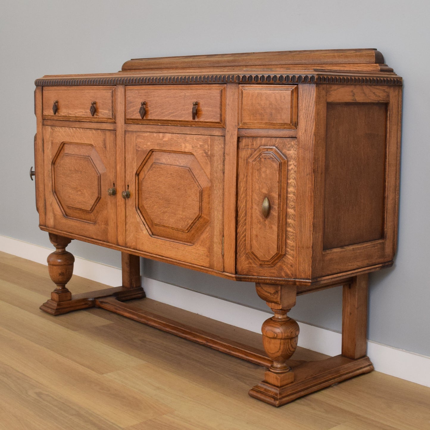 Vintage Oak Sideboard