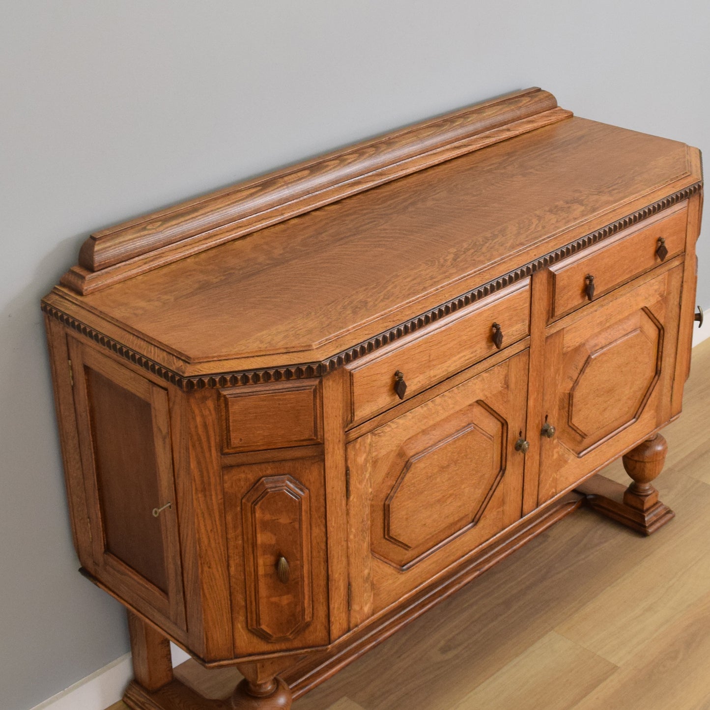 Vintage Oak Sideboard