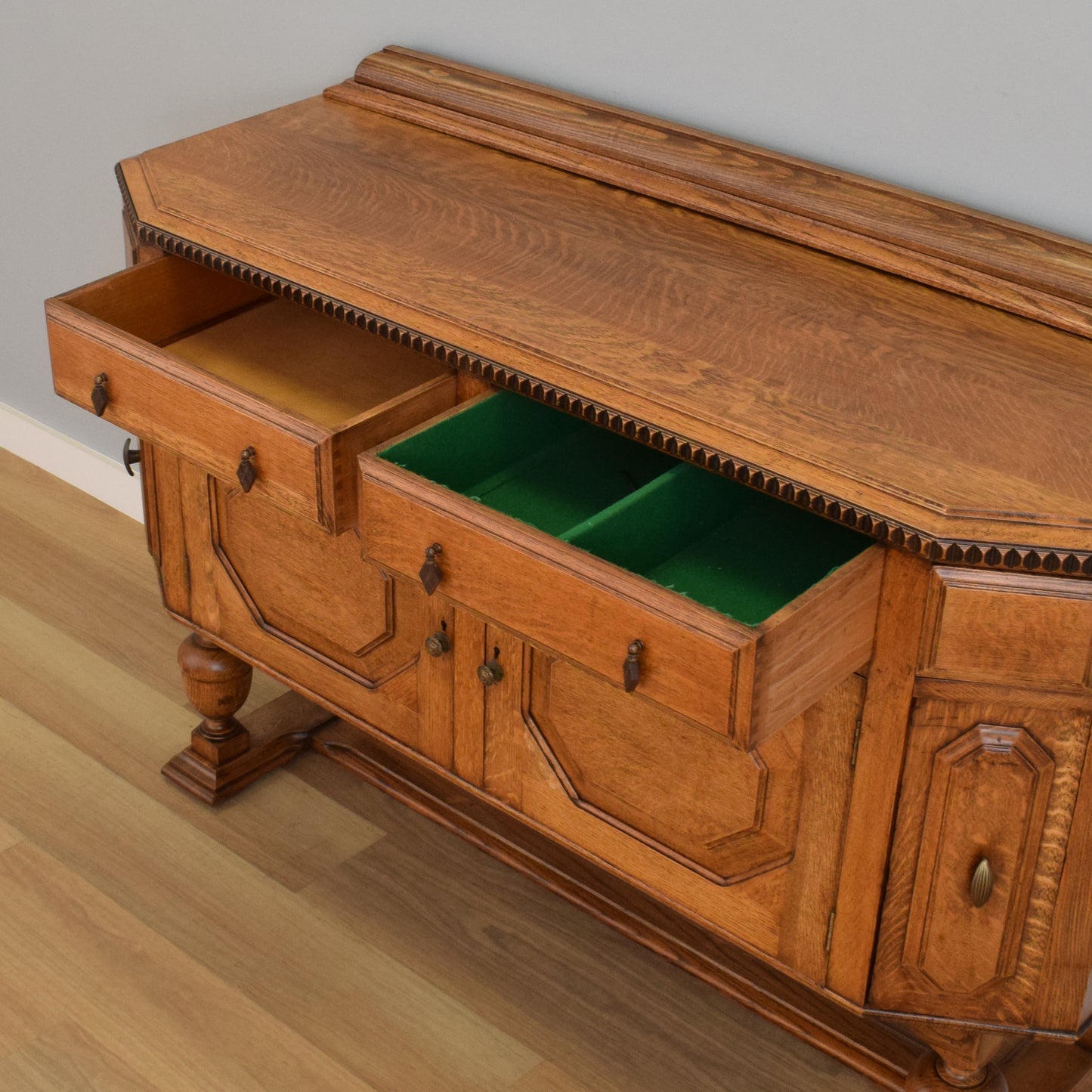 Vintage Oak Sideboard