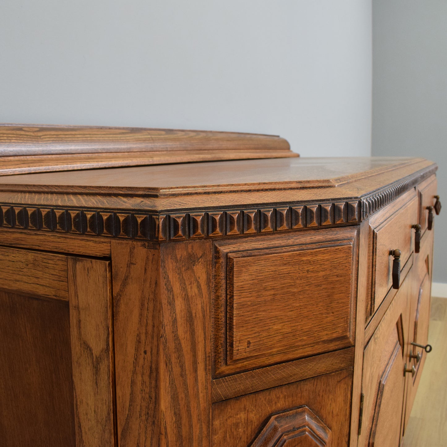 Vintage Oak Sideboard