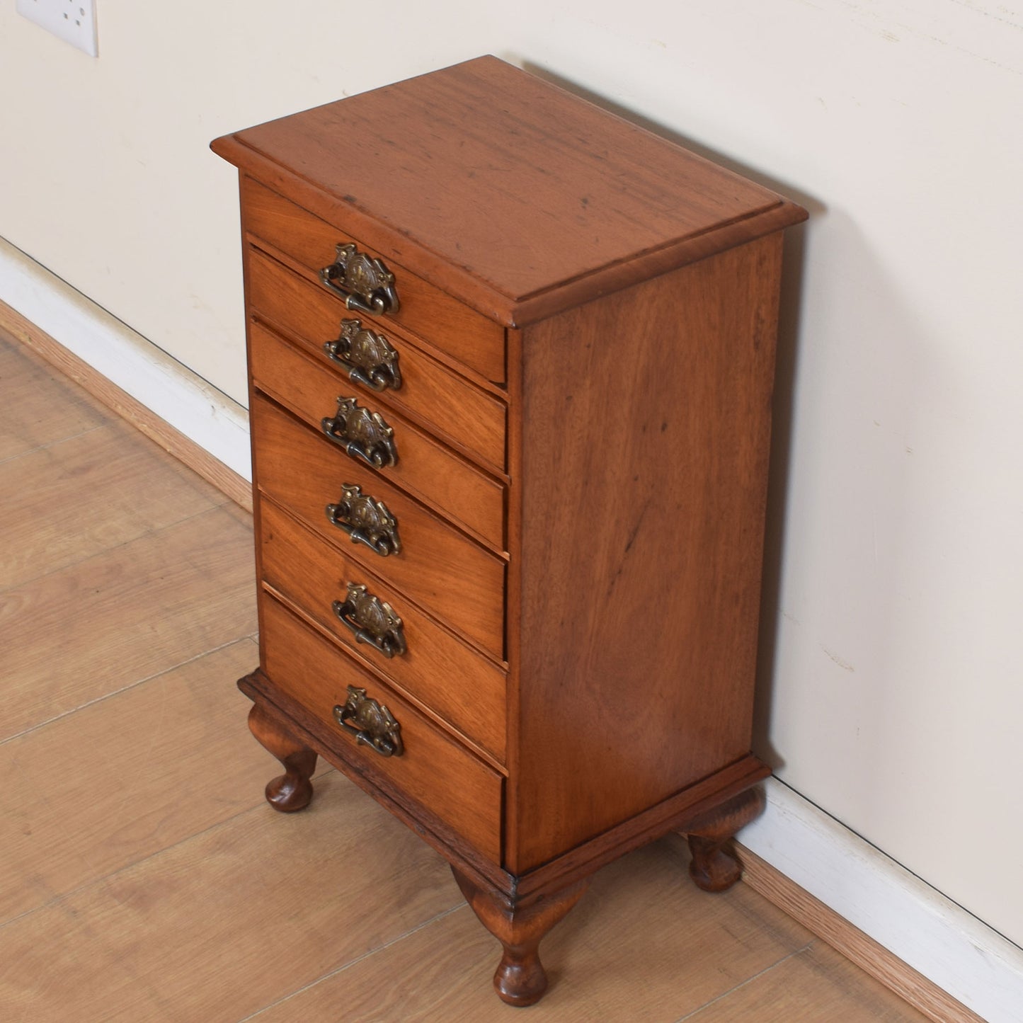 Small Mahogany Chest Of Drawers.