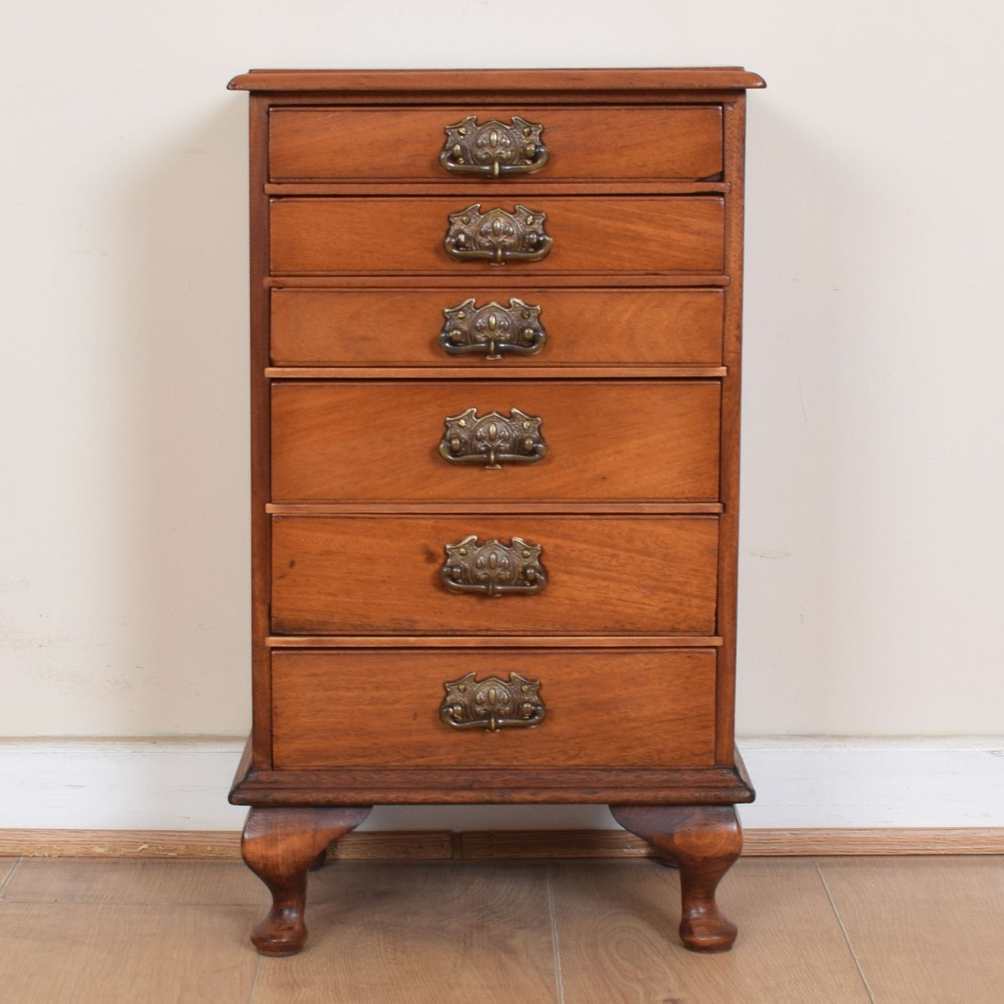 Small Mahogany Chest Of Drawers.