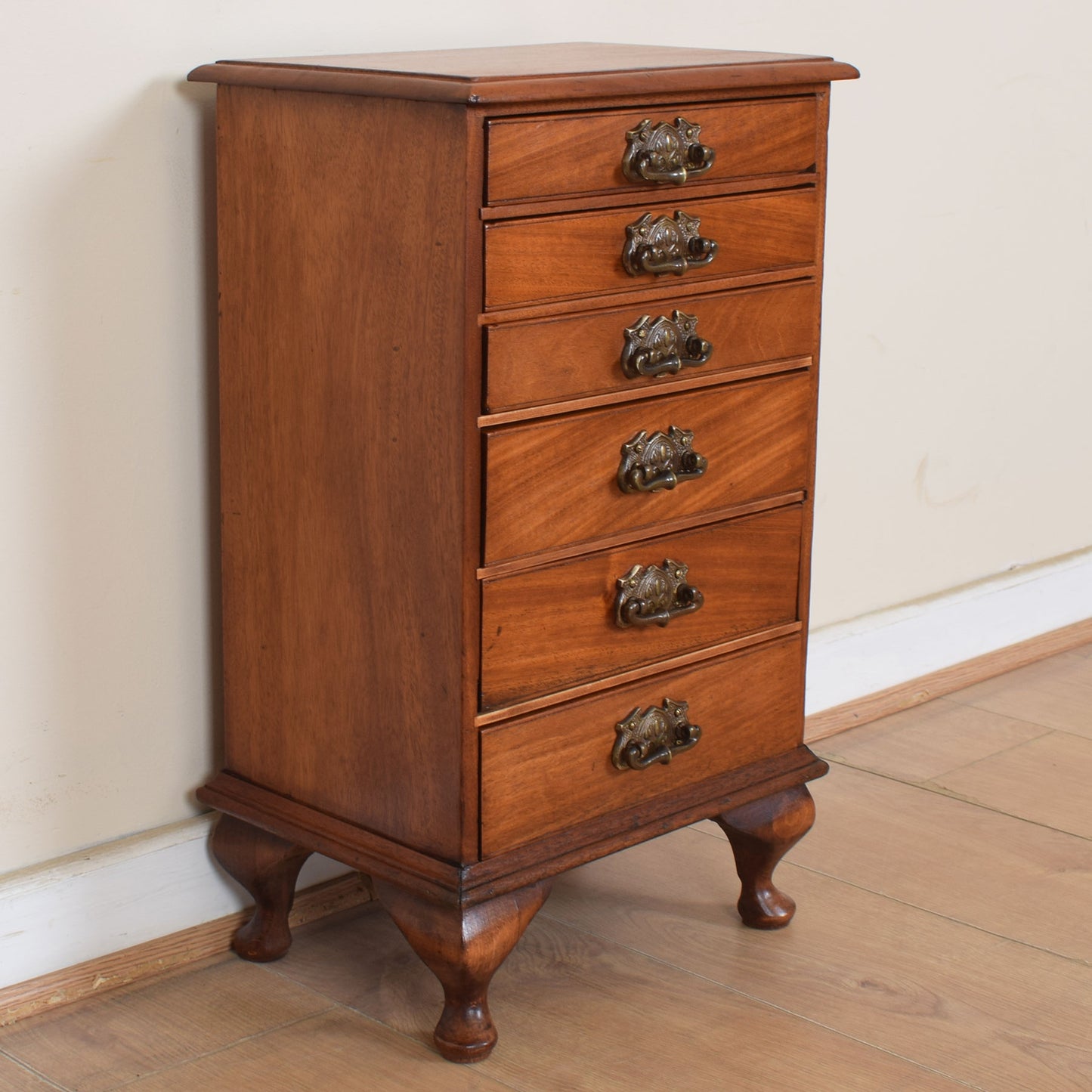 Small Mahogany Chest Of Drawers.