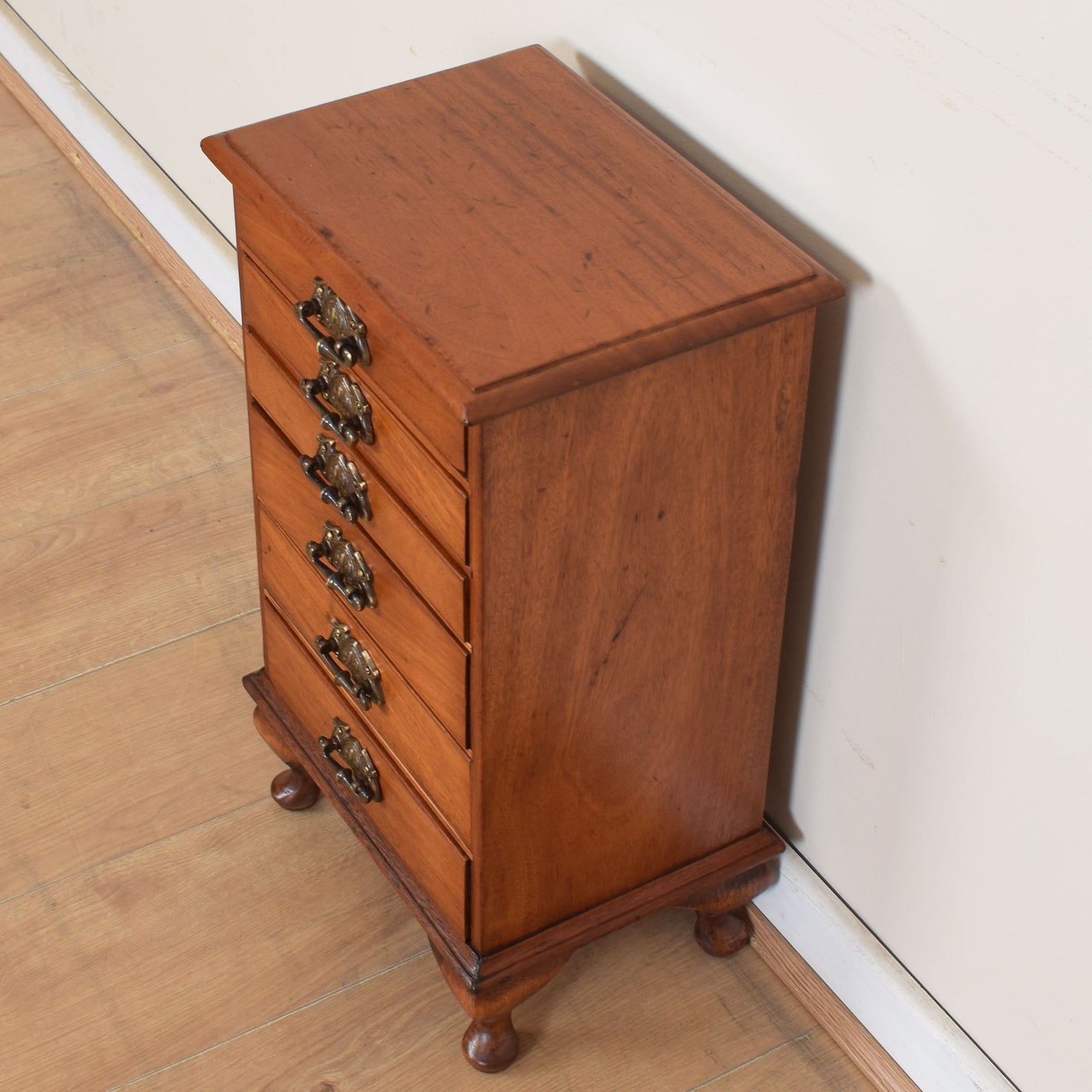 Small Mahogany Chest Of Drawers.
