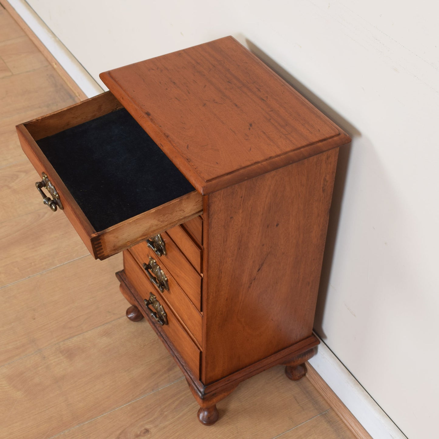 Small Mahogany Chest Of Drawers.