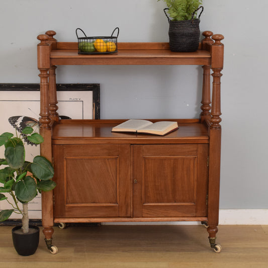Mahogany Waiters Trolley