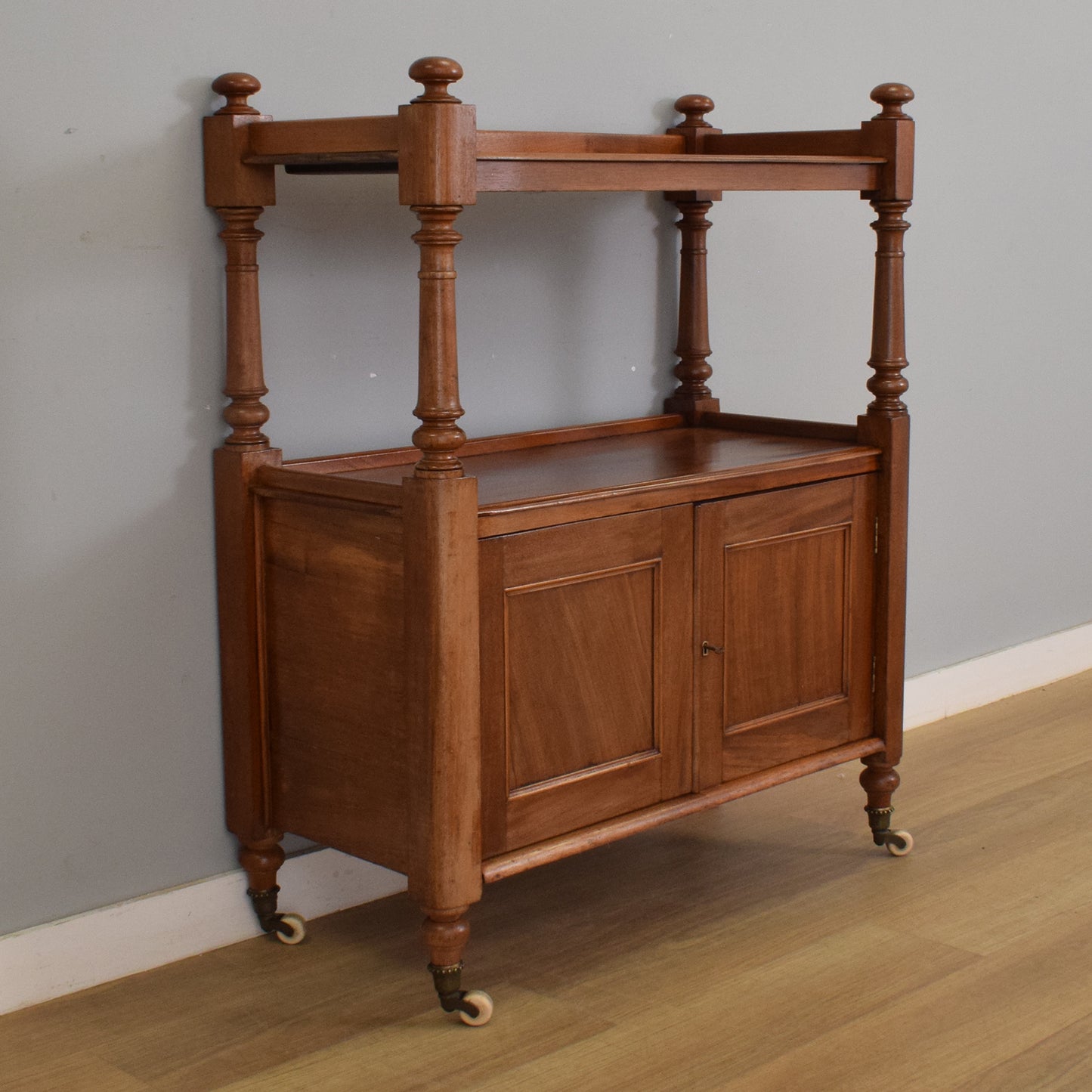 Mahogany Waiters Trolley
