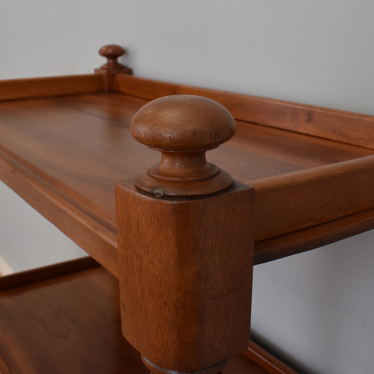 Mahogany Waiters Trolley