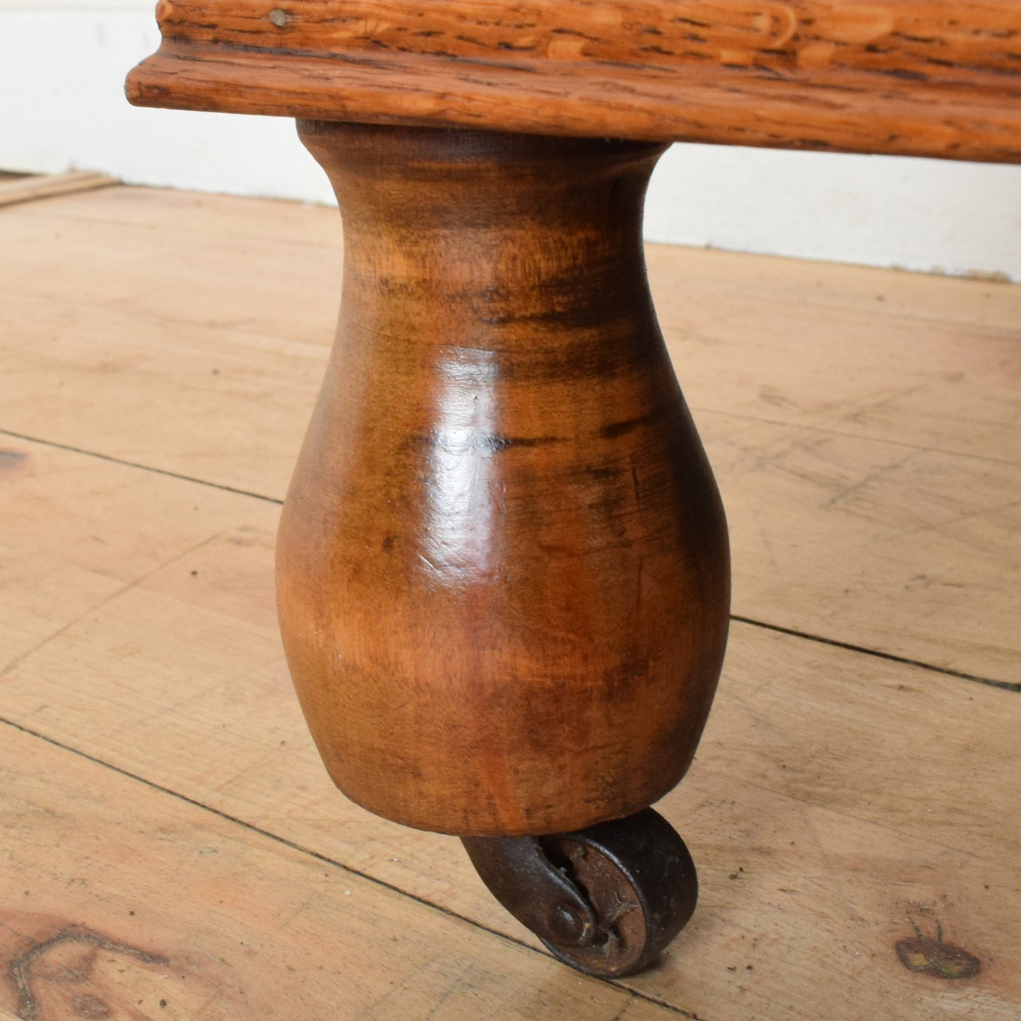 Carved Oak Dressing Table