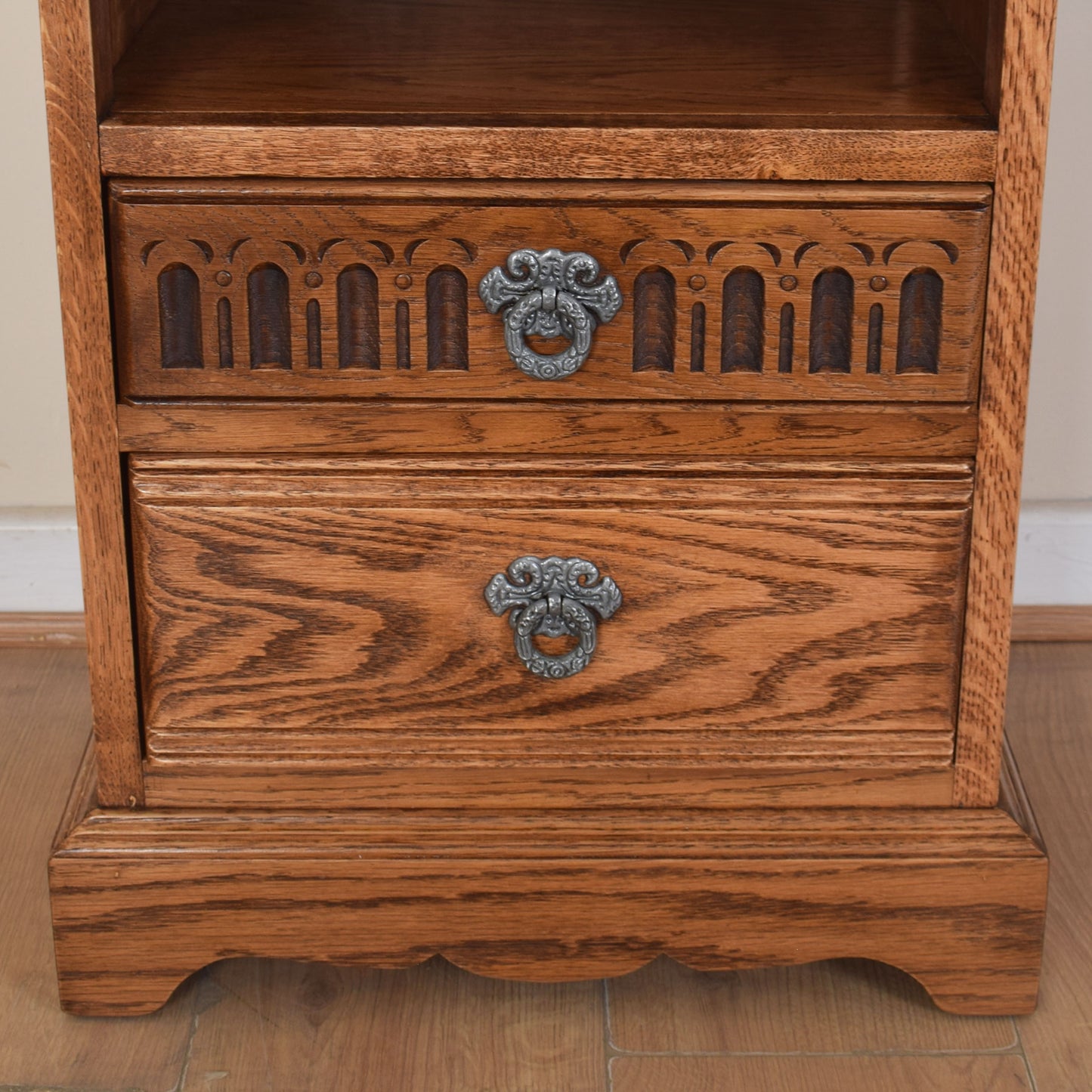 Restored Old Charm Oak Bedsides
