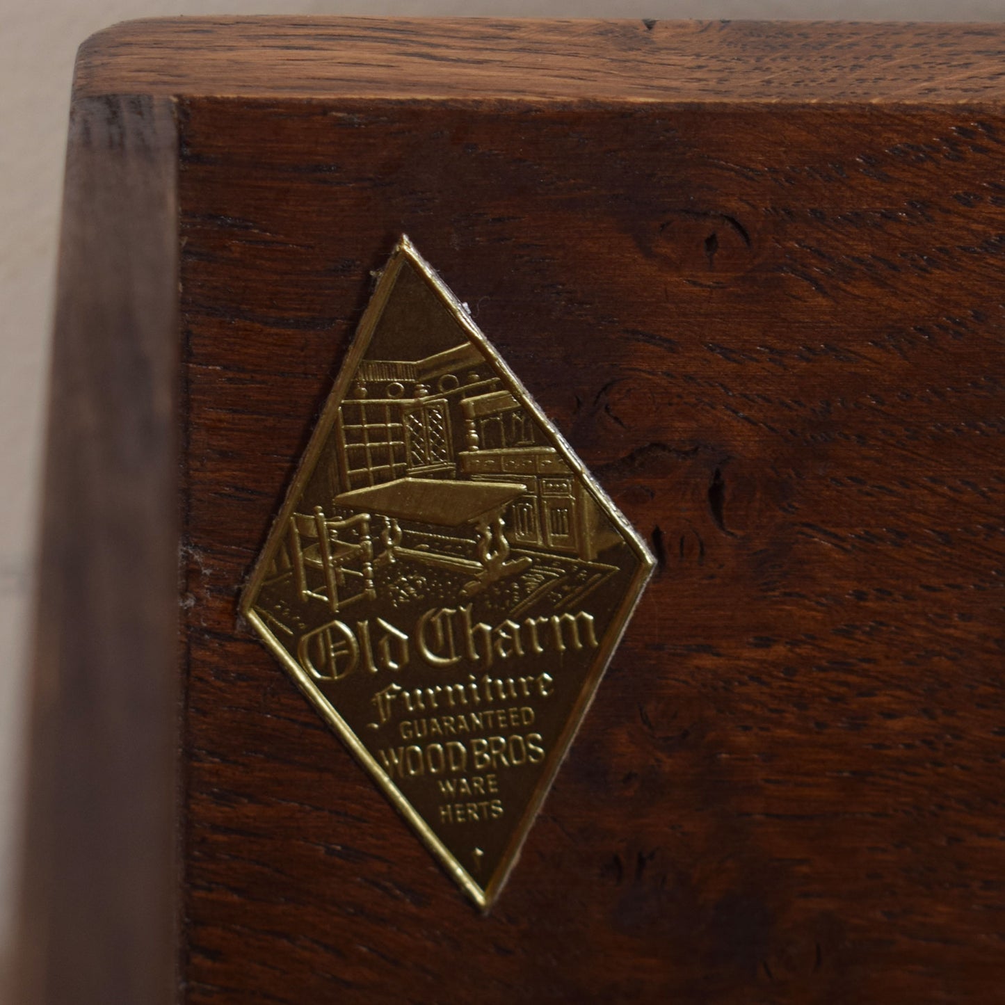 Restored Old Charm Oak Bedsides