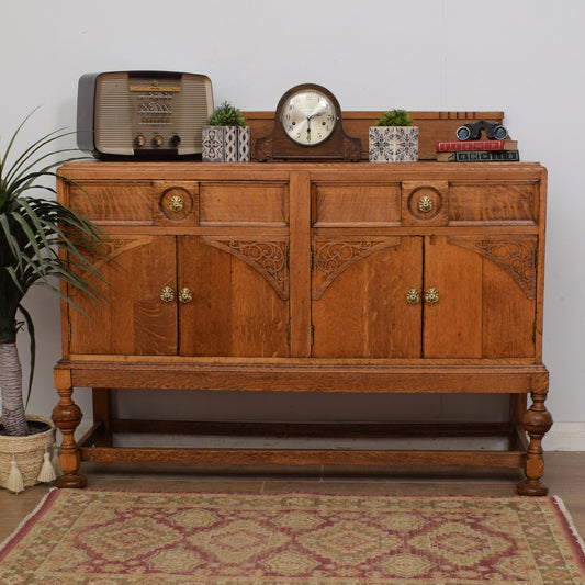 Restored Oak Sideboard