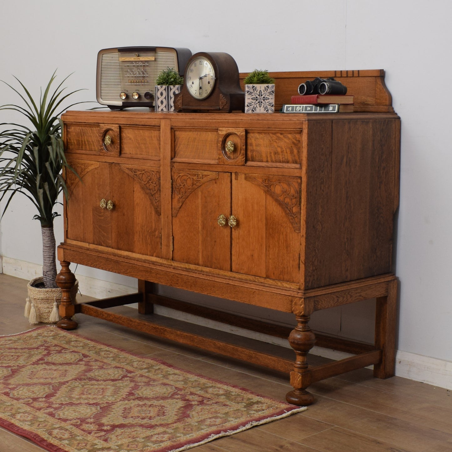 Restored Oak Sideboard