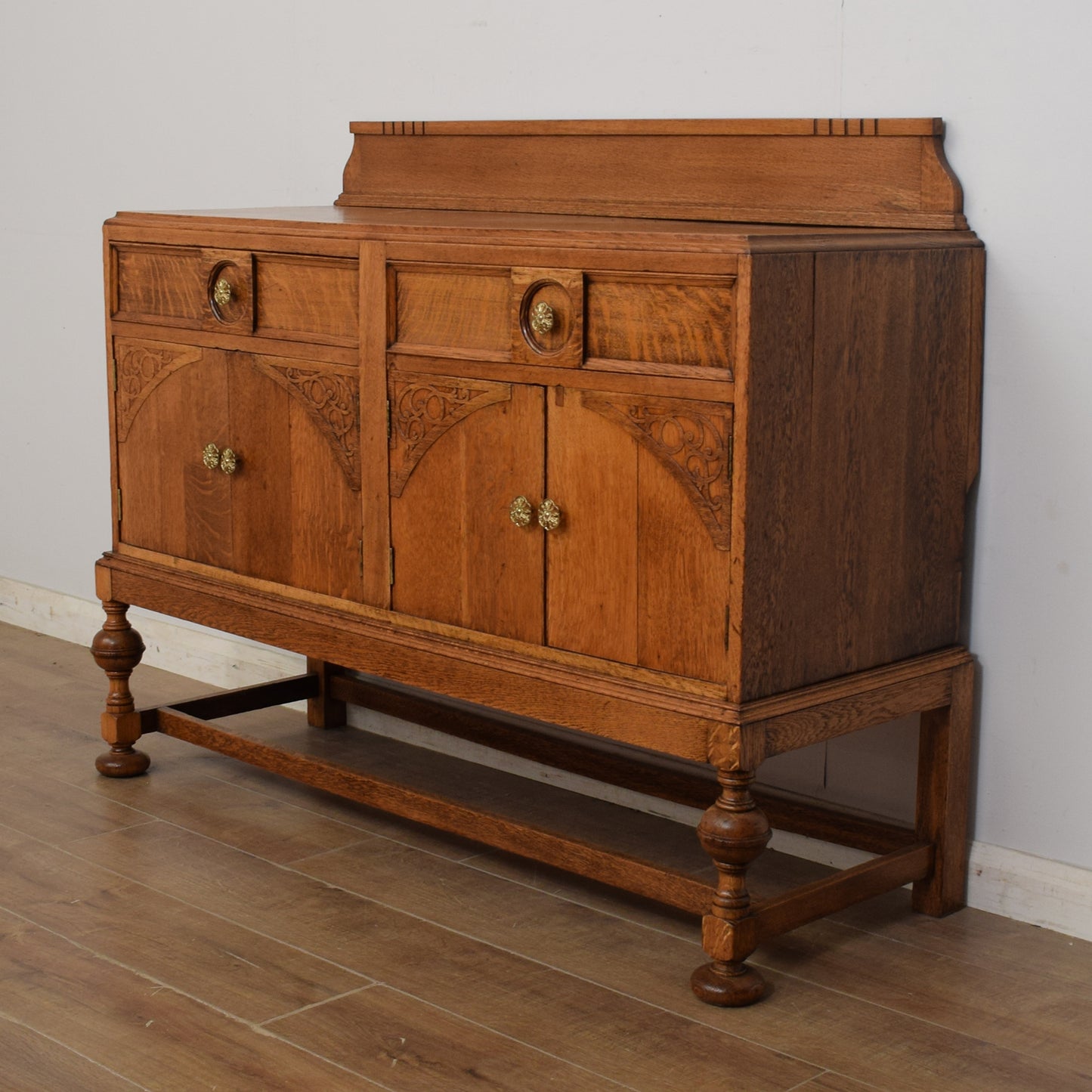 Restored Oak Sideboard
