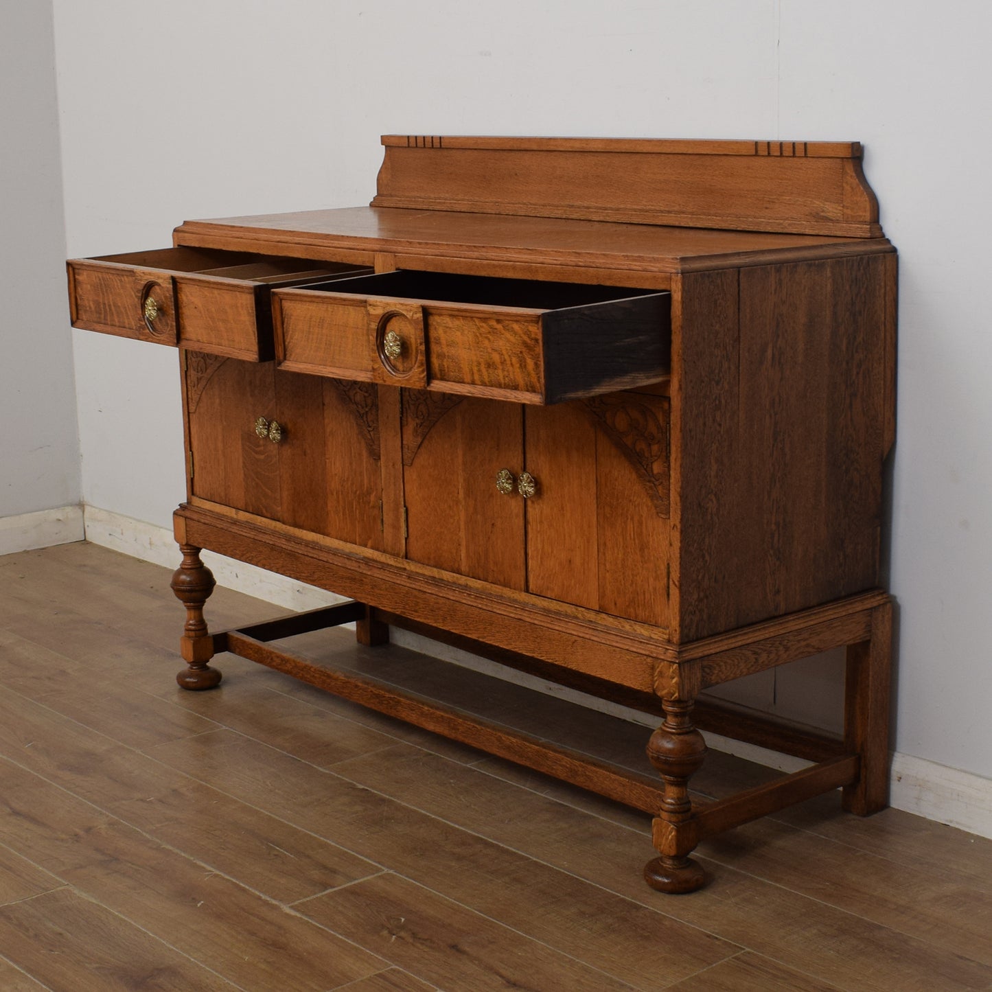 Restored Oak Sideboard