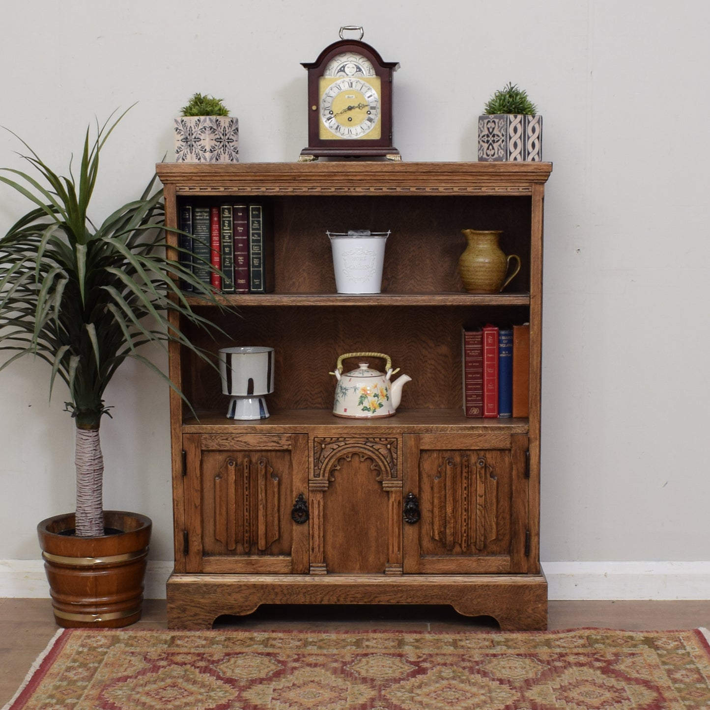 Restored Oak Bookcase