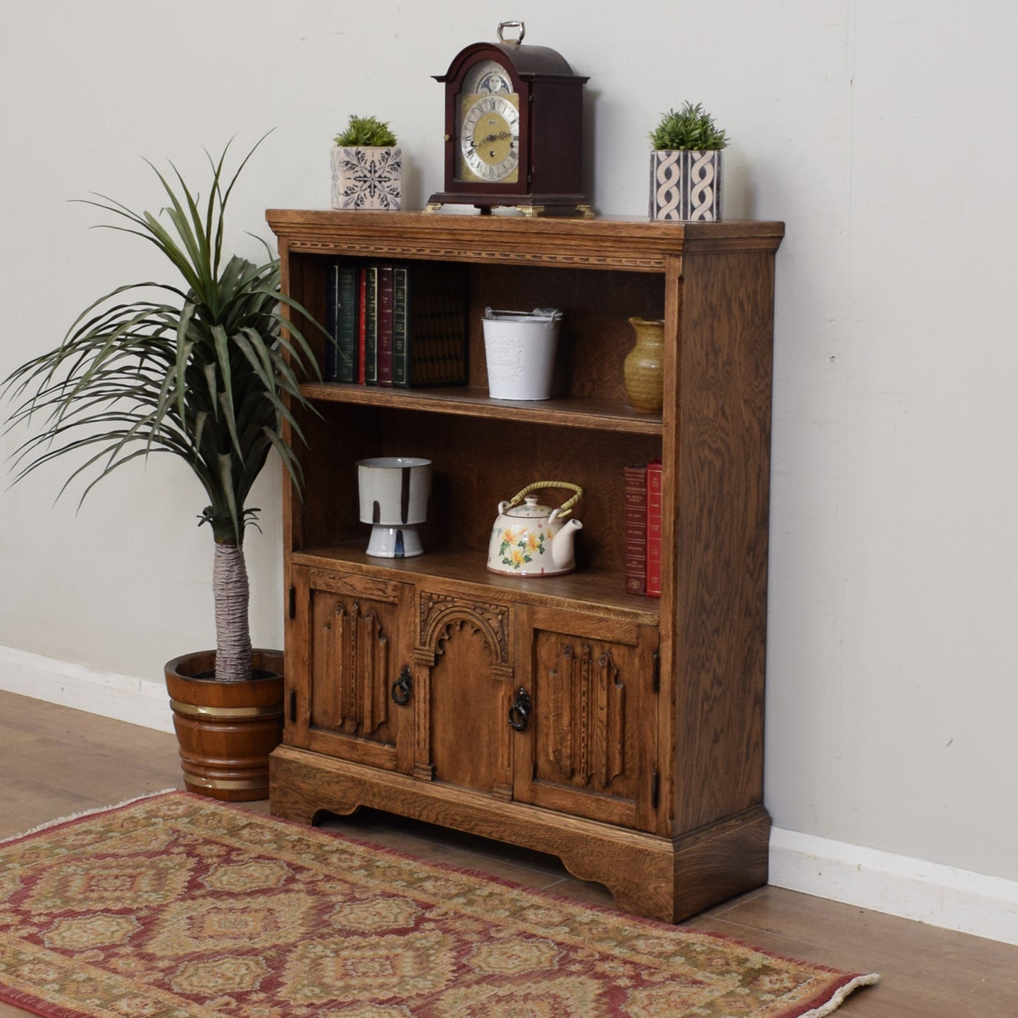 Restored Oak Bookcase