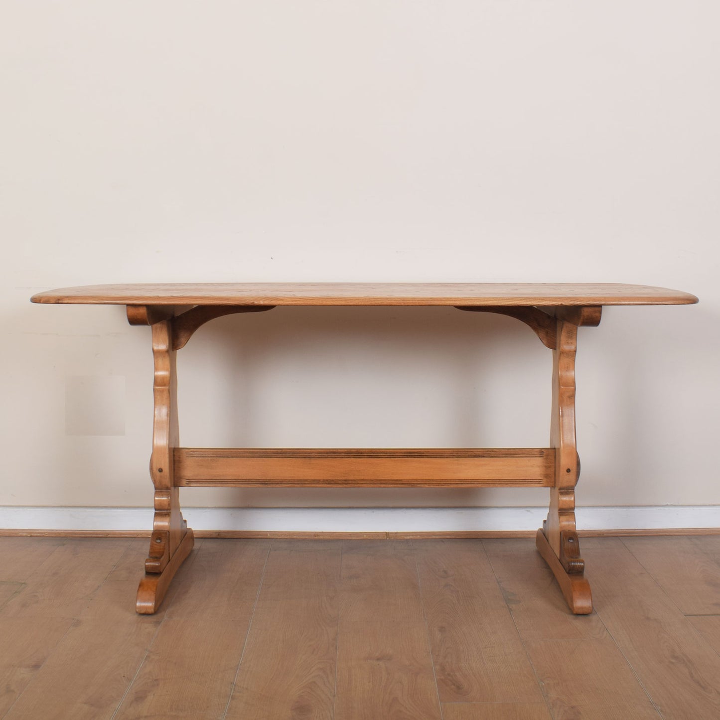Ercol Dining Table with Six Chairs