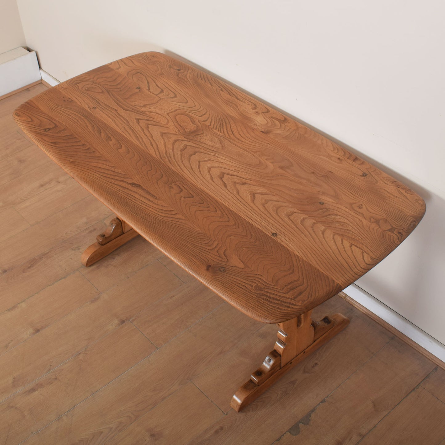 Ercol Dining Table with Six Chairs