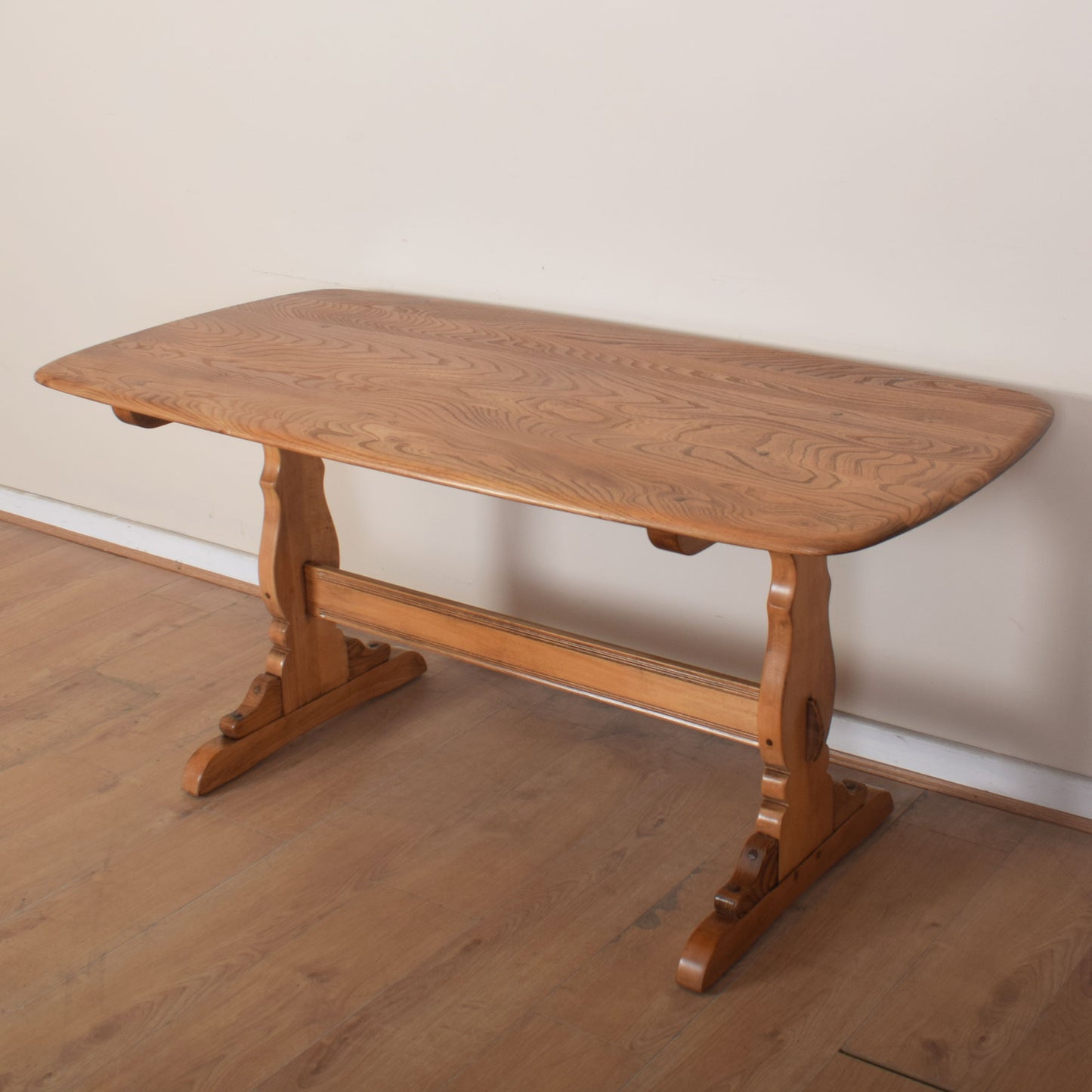 Ercol Dining Table with Six Chairs