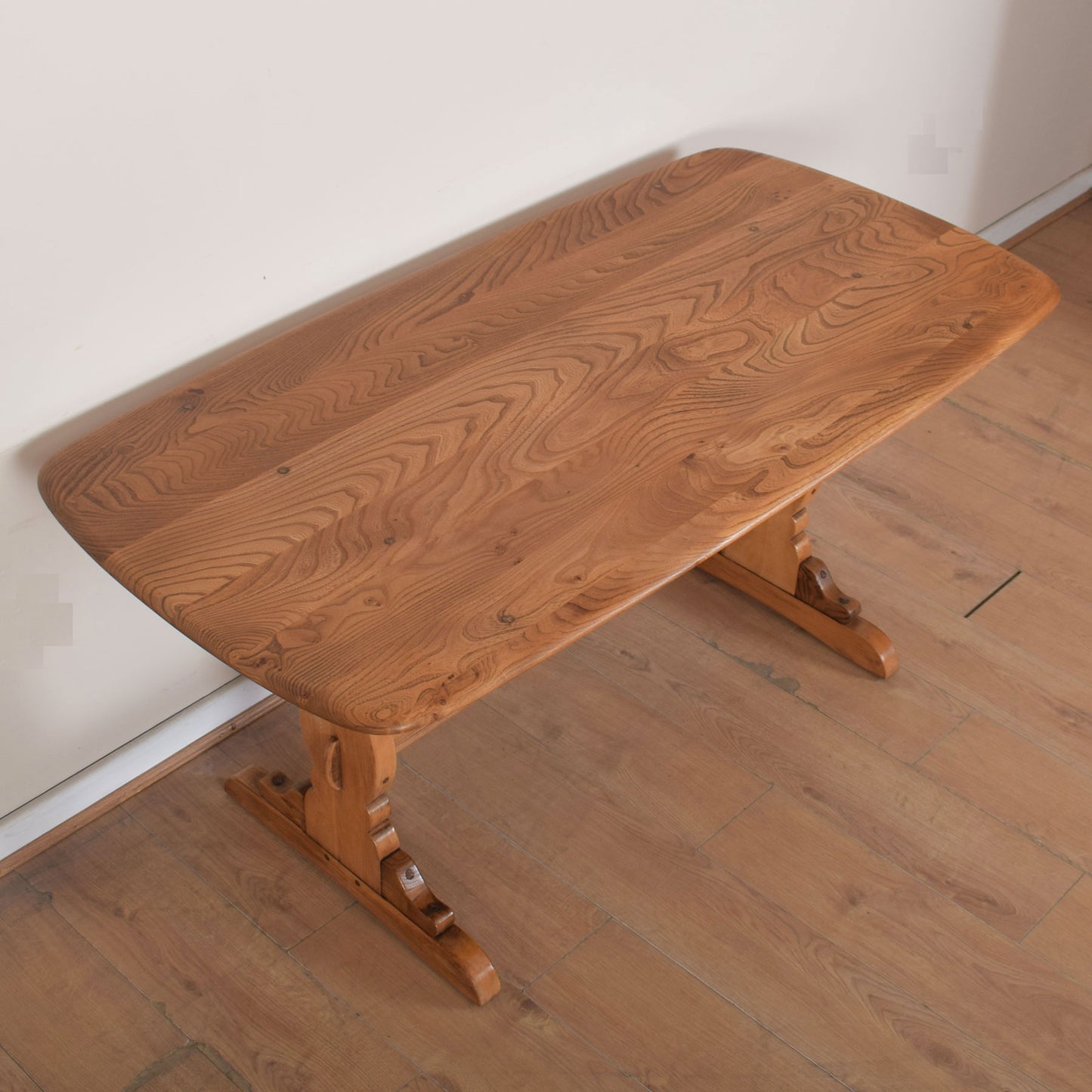 Ercol Dining Table with Six Chairs