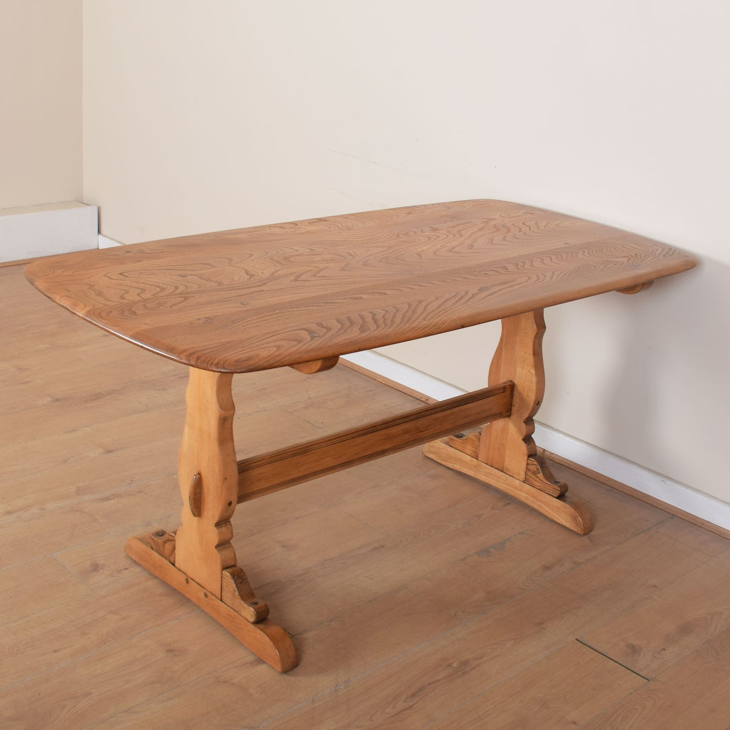 Ercol Dining Table with Six Chairs