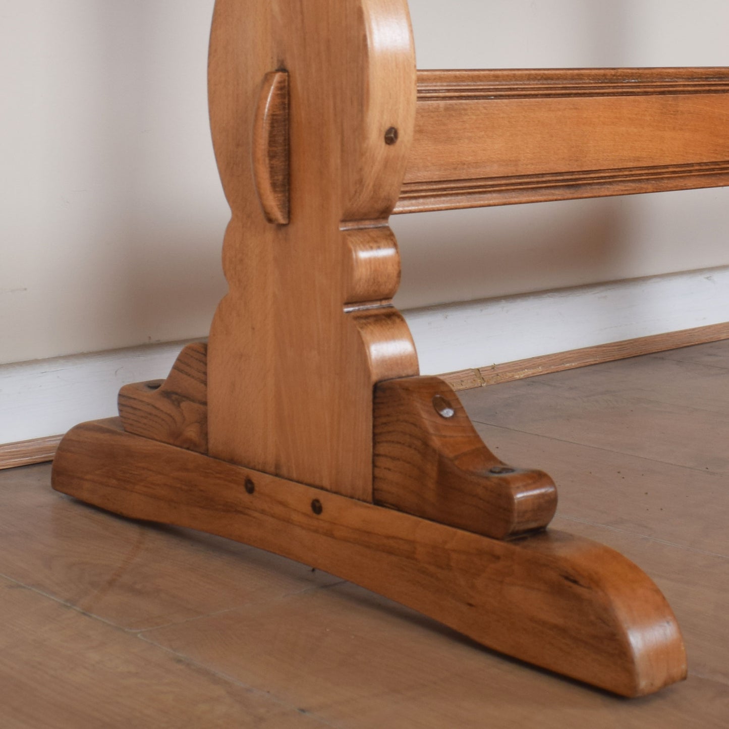 Ercol Dining Table with Six Chairs