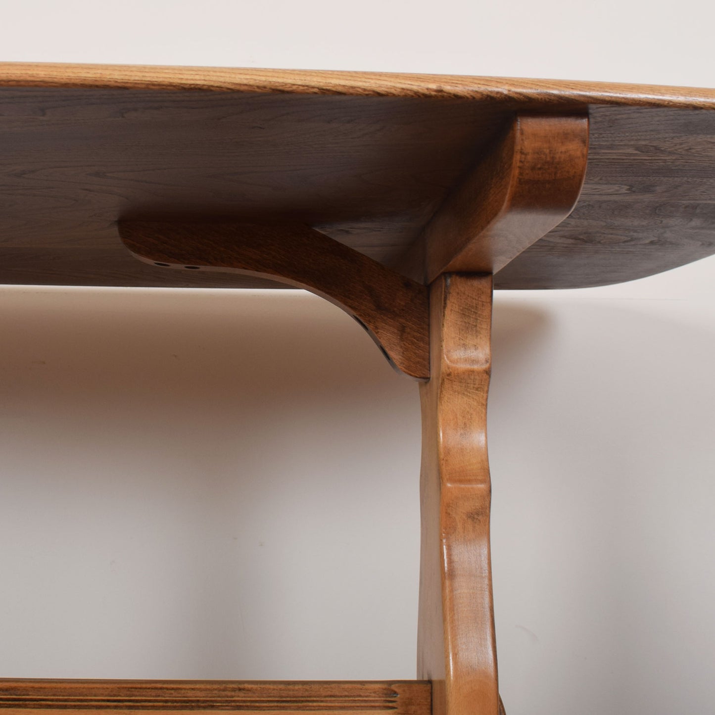 Ercol Dining Table with Six Chairs