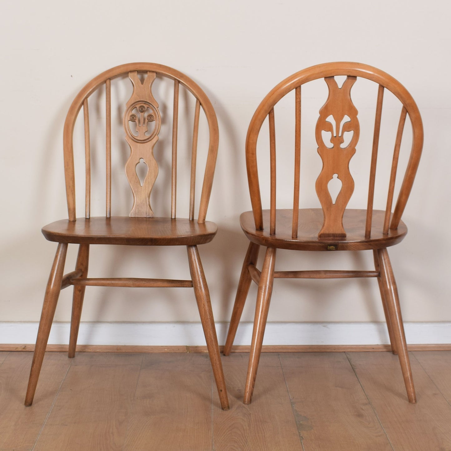 Ercol Dining Table with Six Chairs