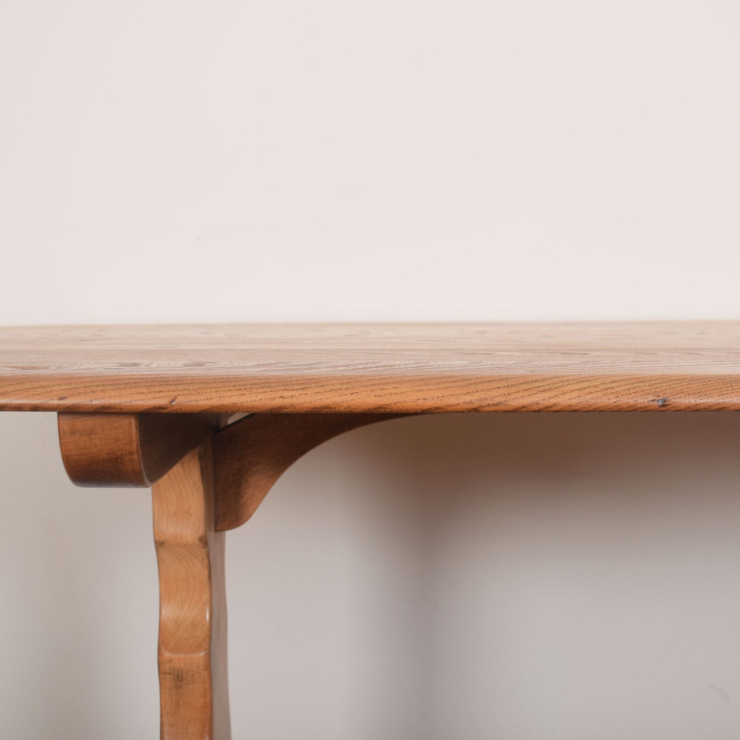 Ercol Dining Table with Six Chairs