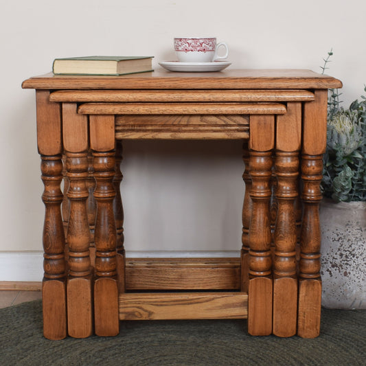 Bevan Funnell Nest of Three Tables