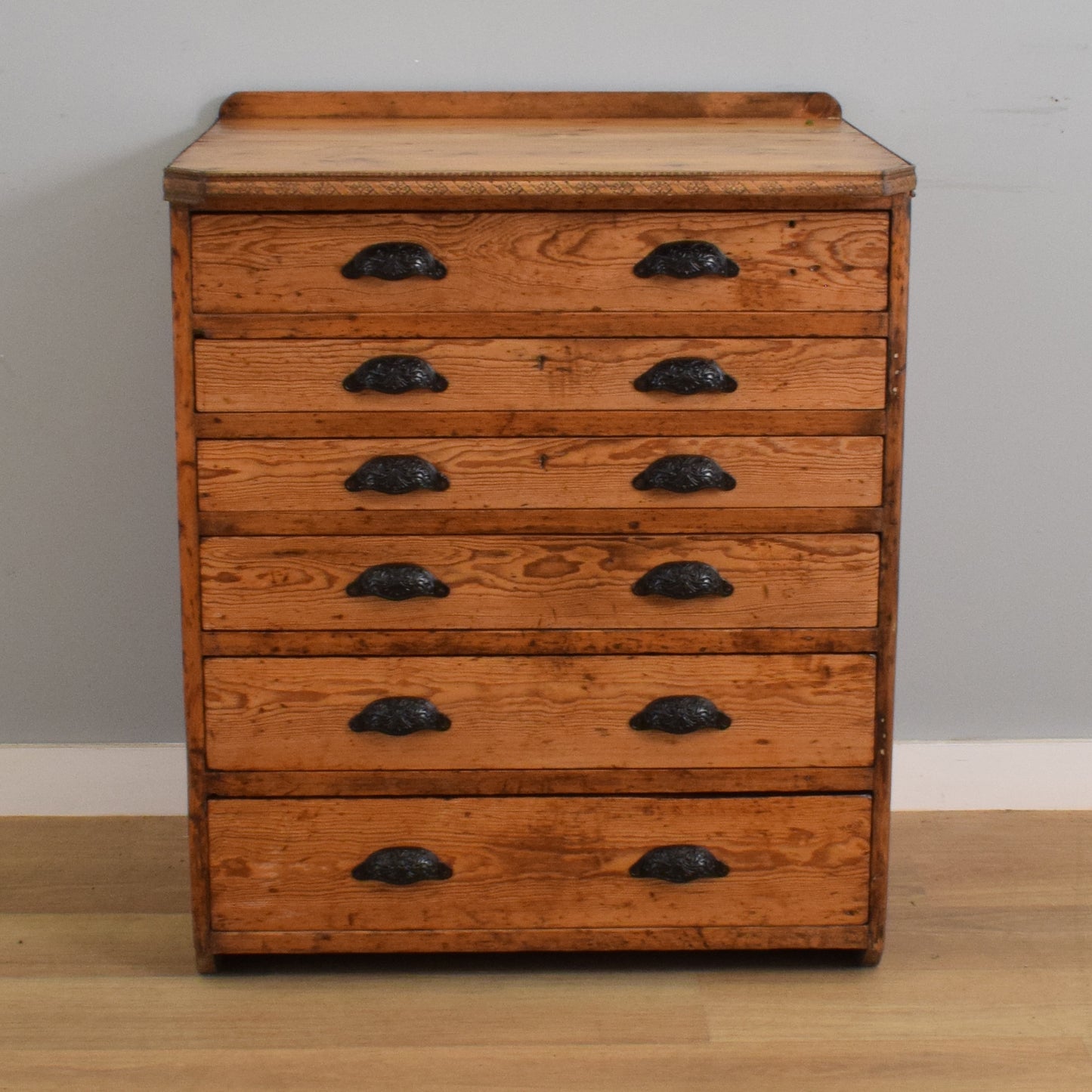 Rustic Solid Pine Chest of Drawers