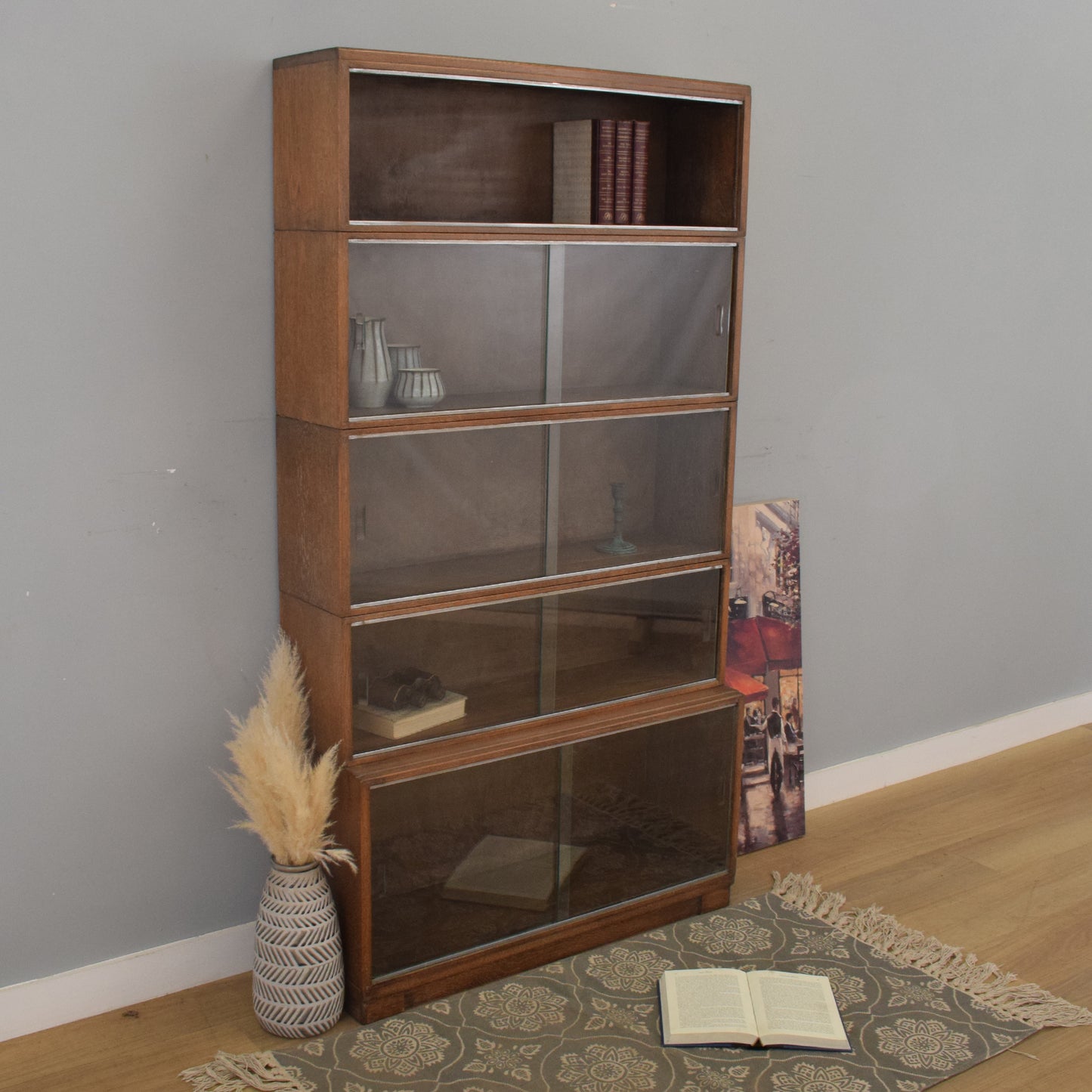 Tall Barristers Bookcase