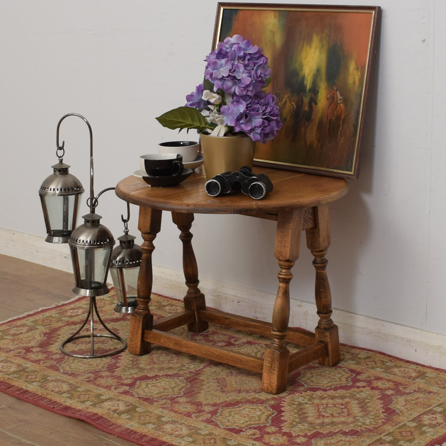 Rotating Drop-Leaf Table