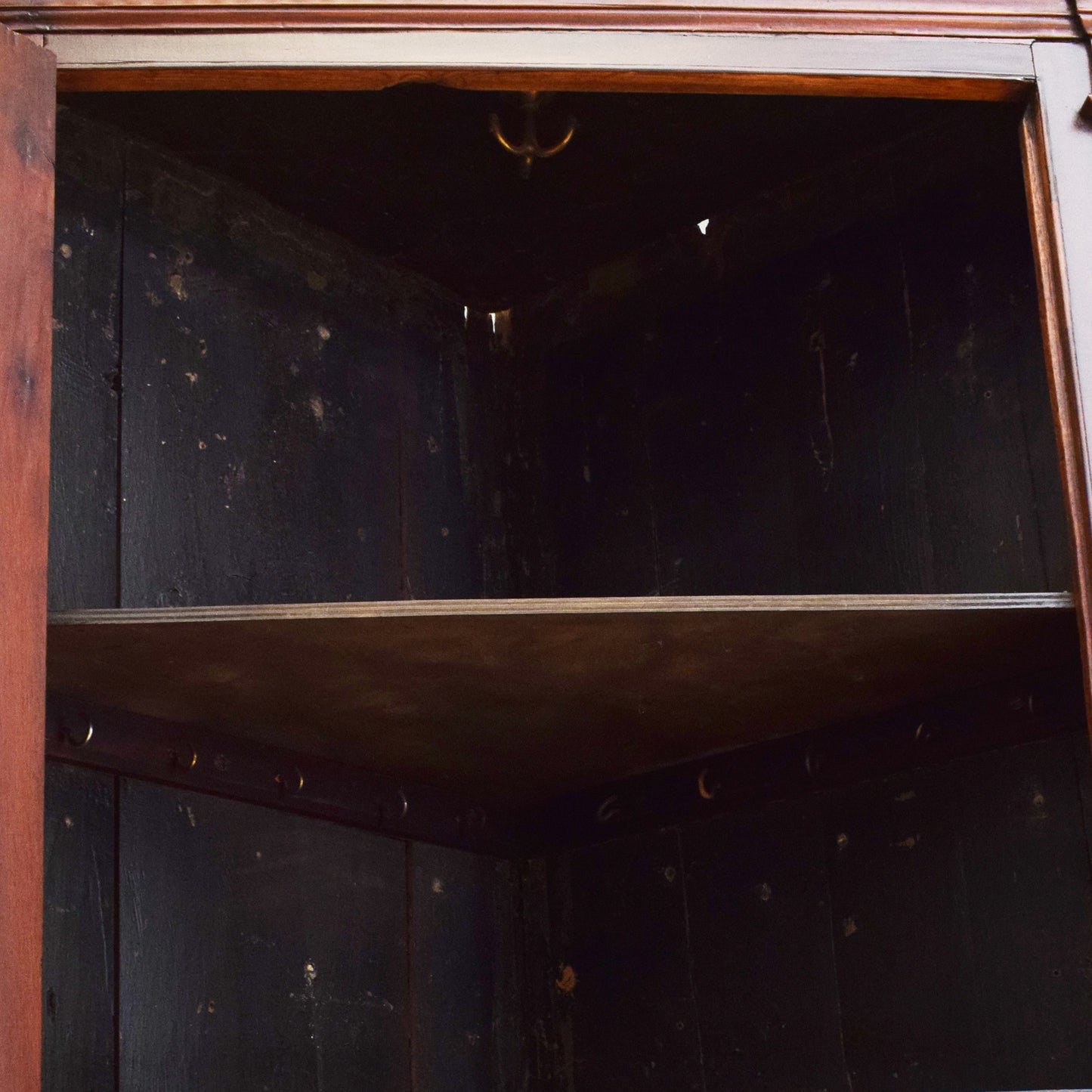 Mahogany Corner Linen Cupboard