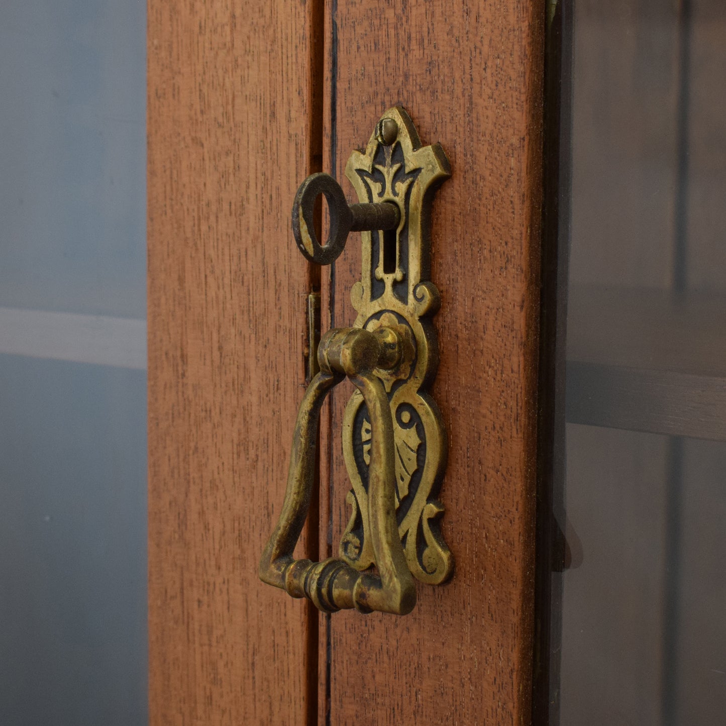 Mahogany Secretaire Bookcase