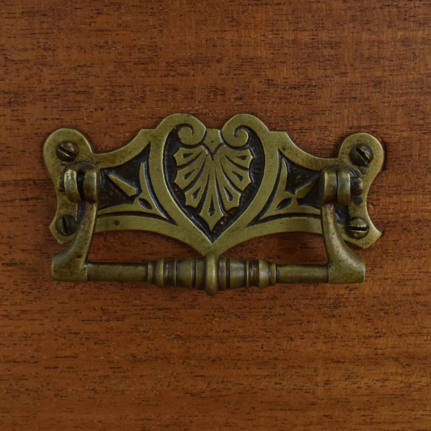 Mahogany Secretaire Bookcase