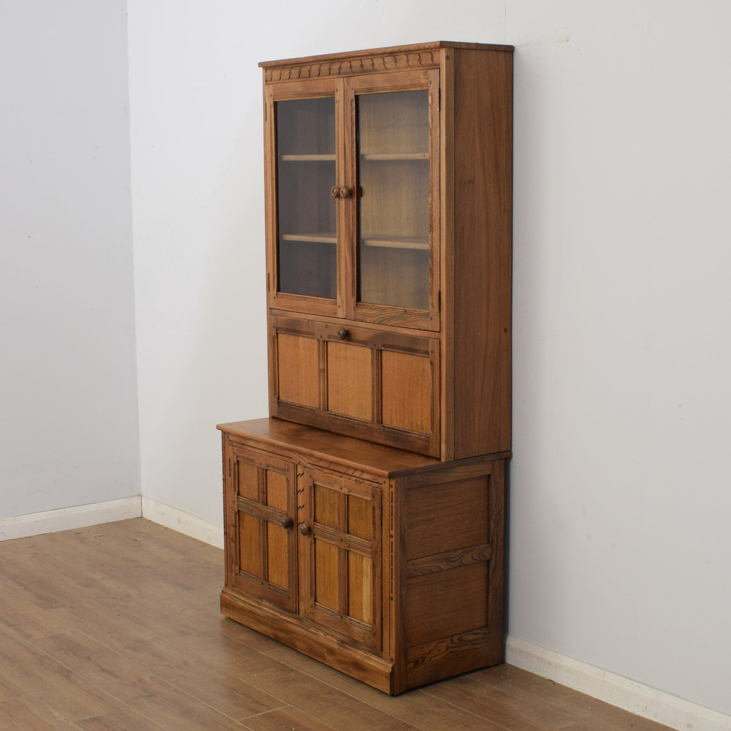 Ercol Bookcase Display Storage Cabinet