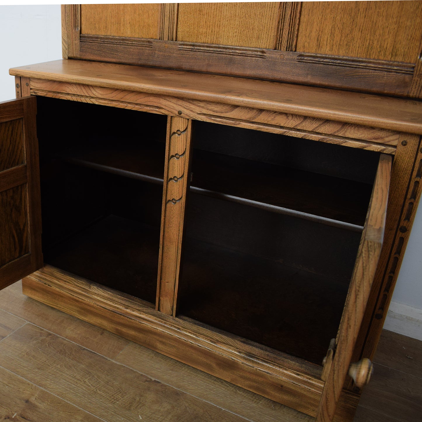 Ercol Bookcase Display Storage Cabinet