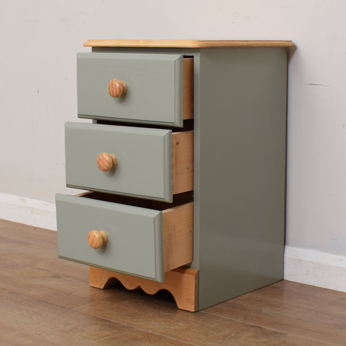 Restored Pine Bedside