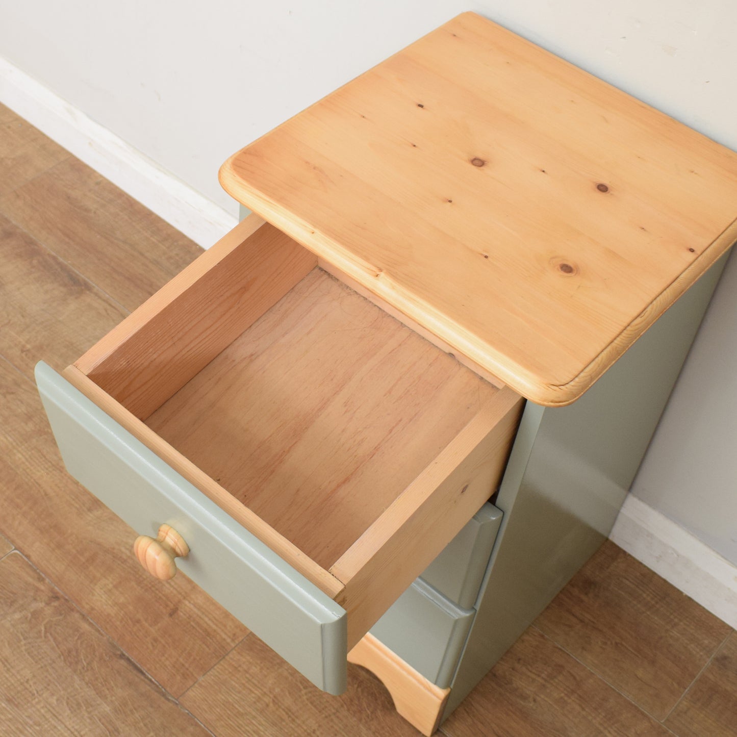 Restored Pine Bedside