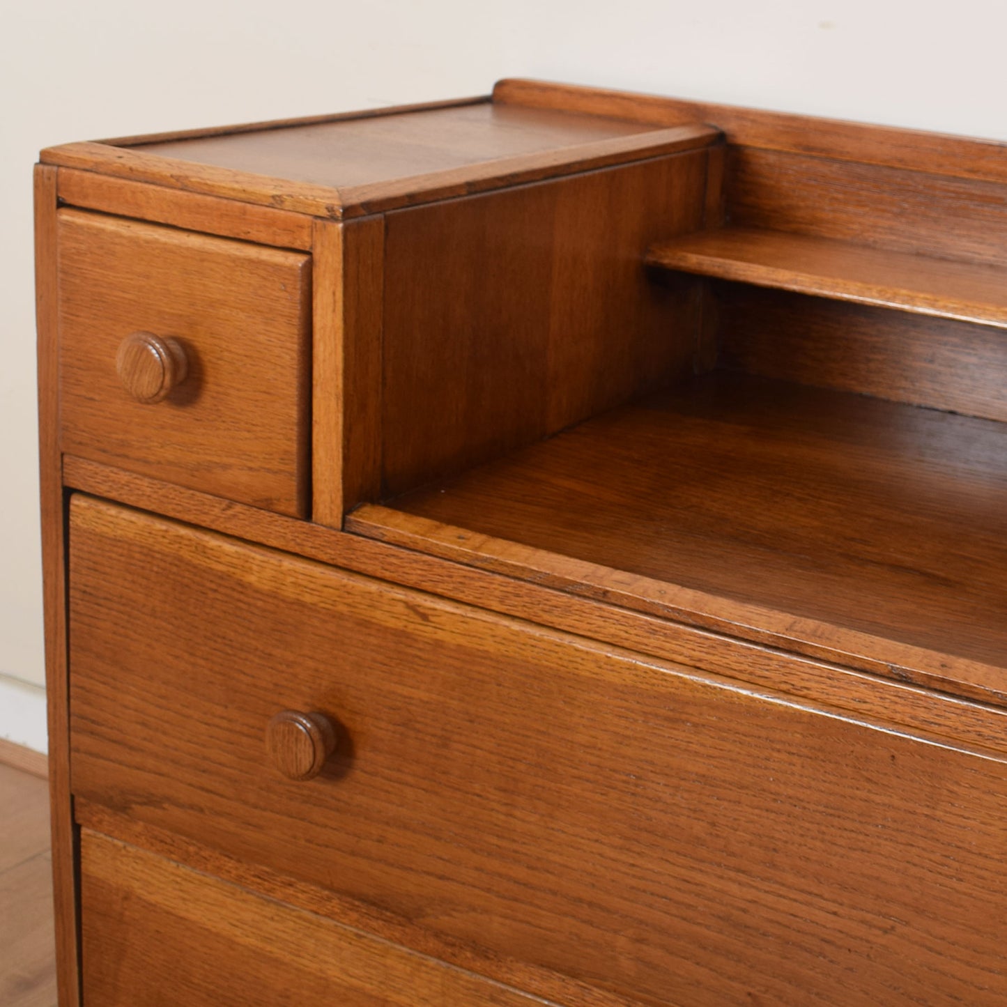 Oak Dressing Table Unit