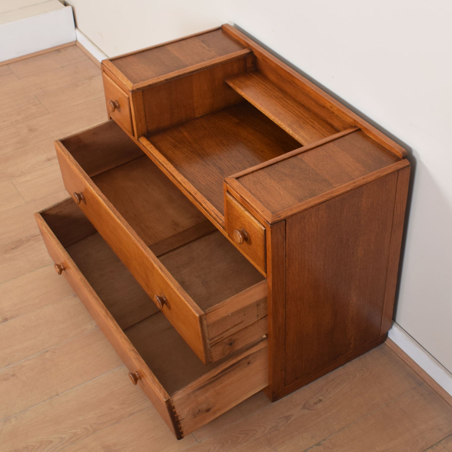 Oak Dressing Table Unit