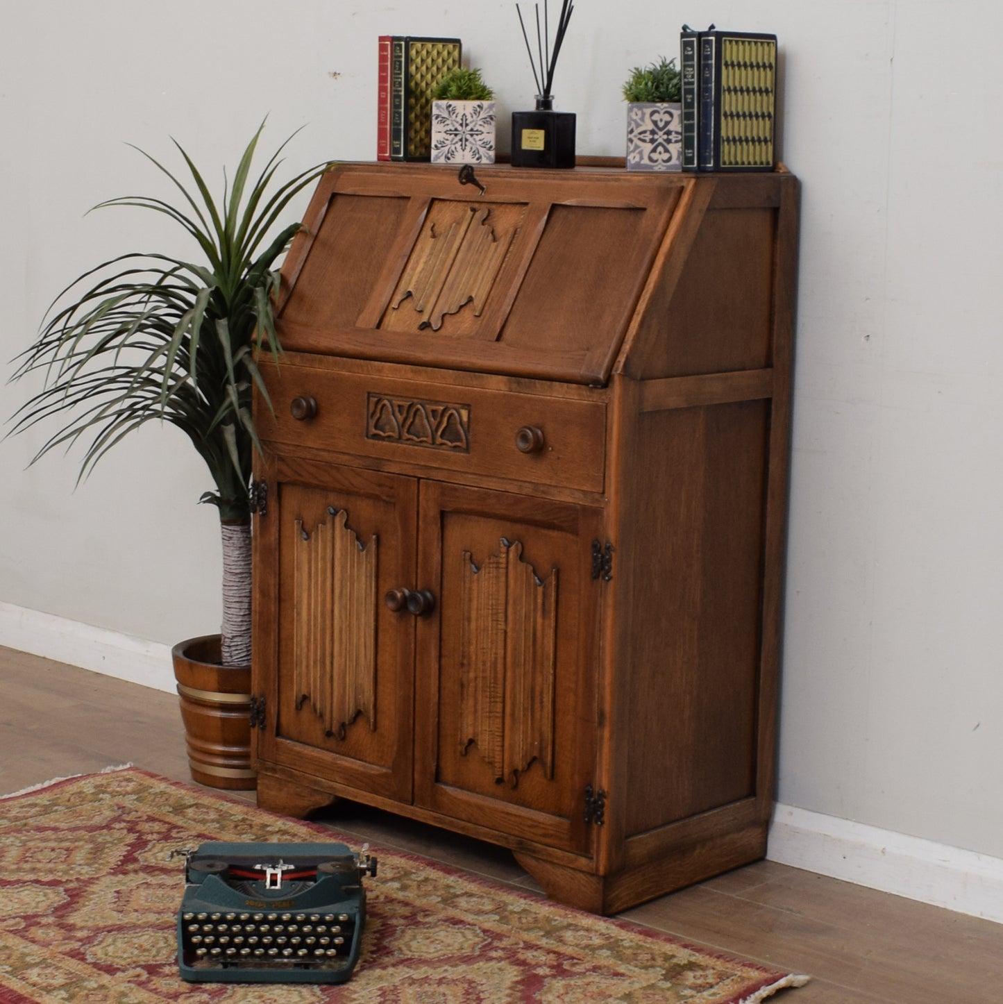 Restored Oak Bureau