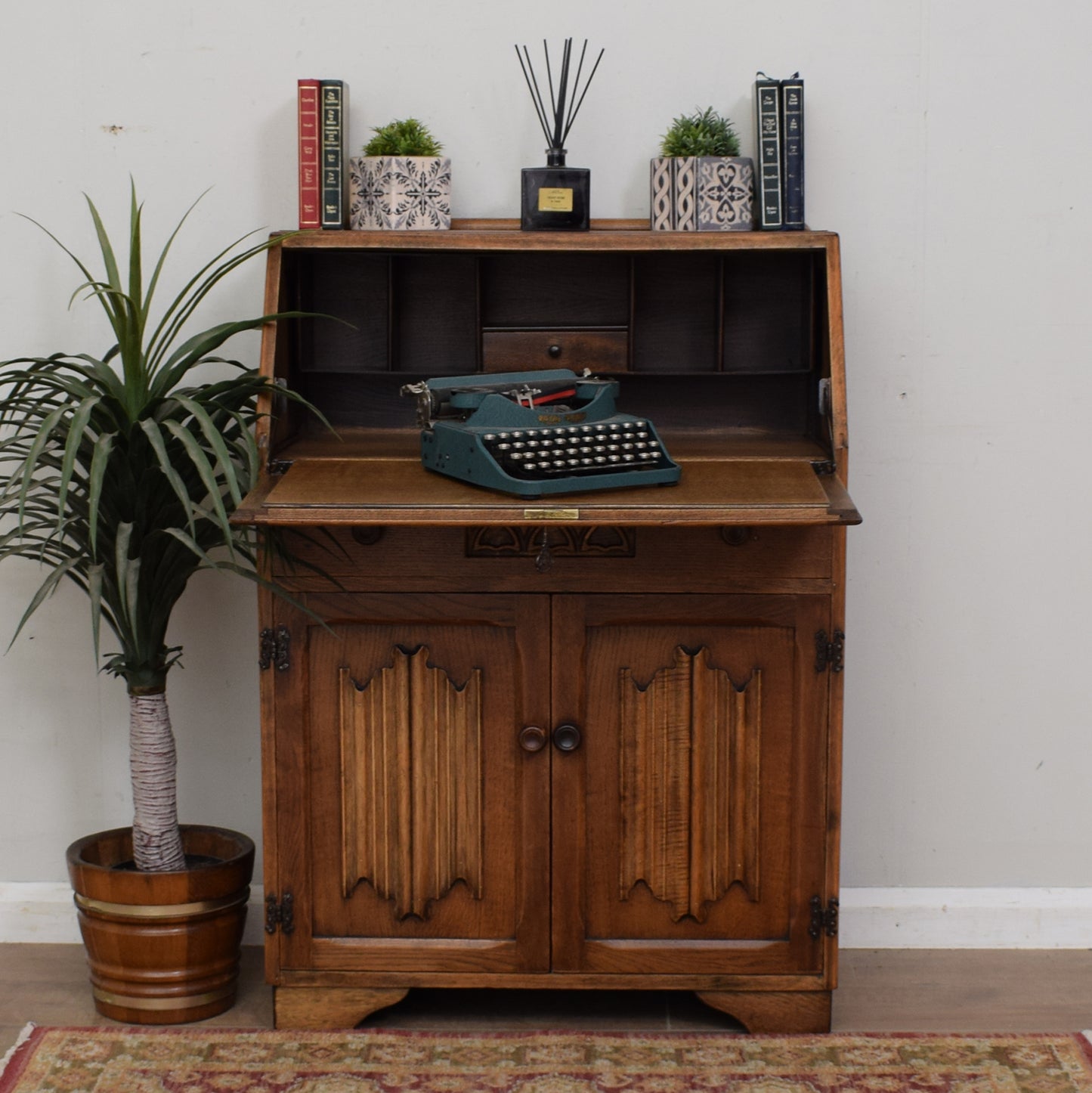 Restored Oak Bureau