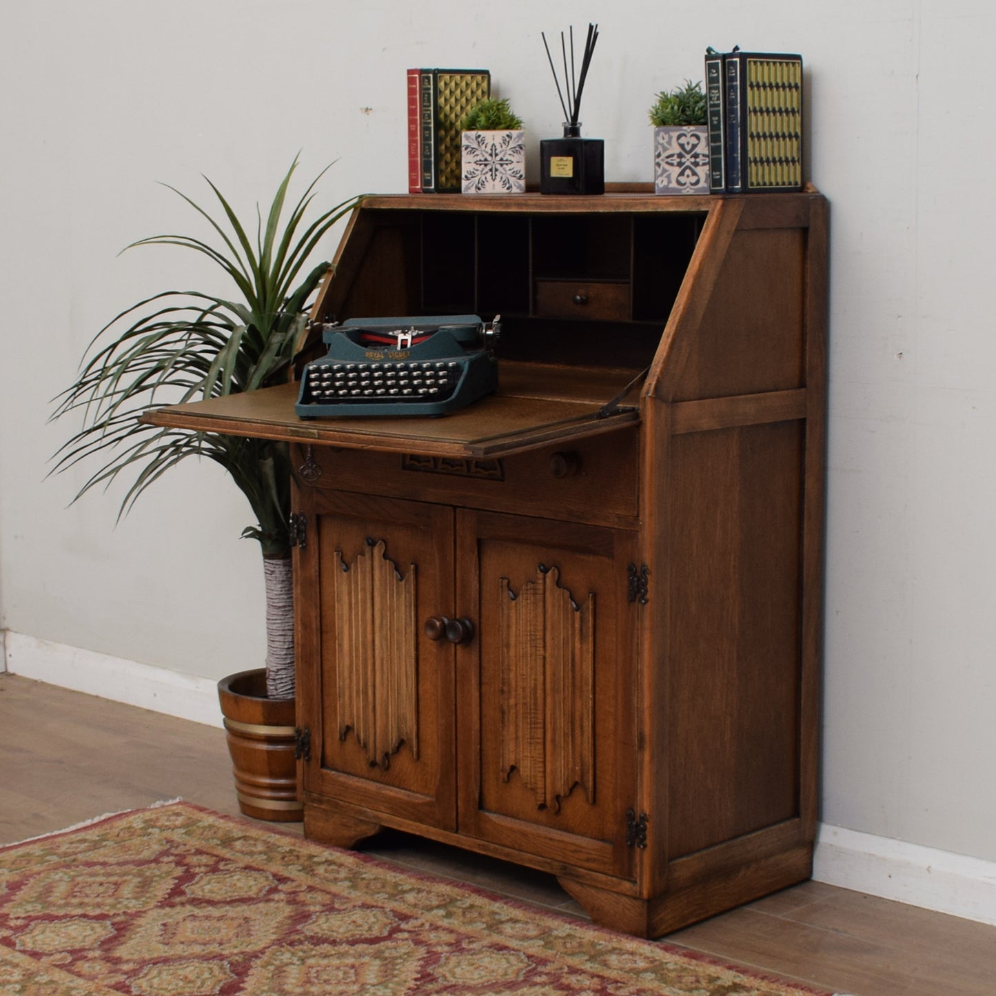 Restored Oak Bureau