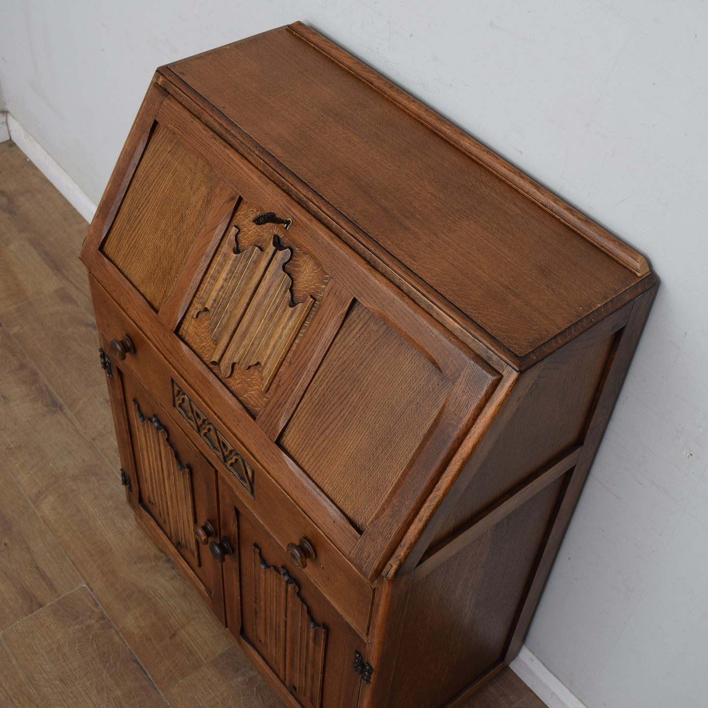 Restored Oak Bureau